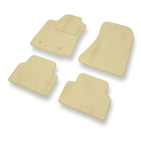 Premium tappetini auto in velluto compatibili con Alfa Romeo 159 I (2005-2011) - tappeti auto beige