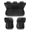 Coprisedili compatibili con Peugeot 407 (2004-2011) - fodere sedili universali - set coprisedili auto - EXL-1