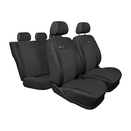 Coprisedili su misura compatibili con Nissan Qashqai II Crossover (2017-2021) - fodere sedili - set coprisedili auto - E1