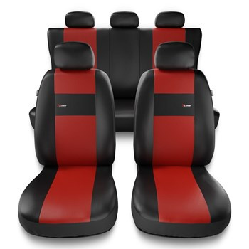 Coprisedili compatibili con BMW X1 I, II (2009-2022) - fodere sedili universali - set coprisedili auto - XL-RD