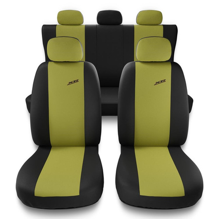 Coprisedili compatibili con Renault Captur (2013-2019) - fodere sedili universali - set coprisedili auto - X.R-Y
