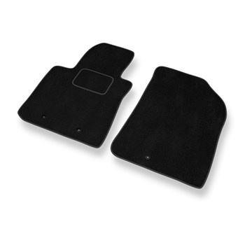 Premium tappetini auto in velluto compatibili con Hyundai i10 II (2012-2019) - tappeti auto nero
