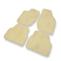 Premium tappetini auto in velluto compatibili con Lancia Thema I (1984-1994) - tappeti auto beige