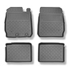 Tappetini Auto in TPE compatibili con Dacia Spring Crossover (2024-....) - tappeti auto neri