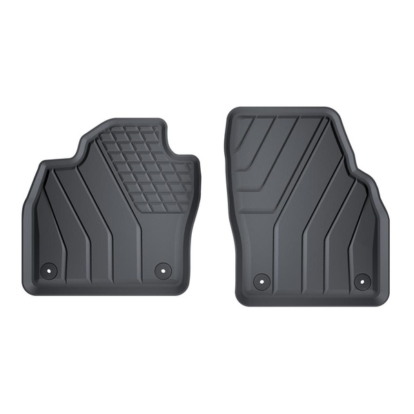 Tappetini Auto in TPE compatibili con Seat Arona Crossover (2017-....) - tappeti auto neri