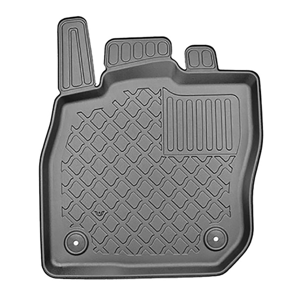 Tappetini Auto in TPE compatibili con Volkswagen Golf VIII mHEV Hatchback (11.2020-....) - tappeti auto neri