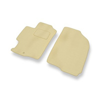 Premium tappetini auto in velluto compatibili con Mazda 6 I (2002-2008) - tappeti auto beige