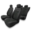 Coprisedili compatibili con Opel Adam (2012-2019) - fodere sedili universali - set coprisedili auto - UNE-GR
