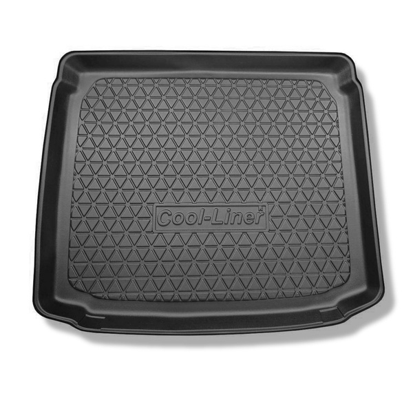 Vasca baule compatibile con Volkswagen Tiguan I SUV (07.2007-04.2016) - portabagagli inferiore; con kit di riparazione - tappetino per bagagliaio - tappeto bagagliaio per auto