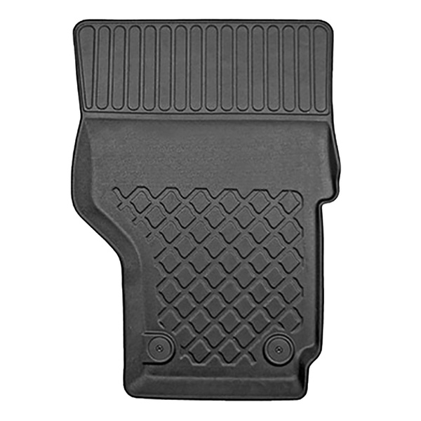 Tappetini Auto in TPE compatibili con Volkswagen Amarok I Pick-Up (08.2010-05.2020) - cabina doppia - tappeti auto neri