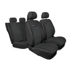 Coprisedili su misura compatibili con Mazda 3 III Hatchback, Berlina (2013-2018) - fodere sedili - set coprisedili auto - E1