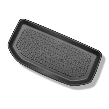 Vasca baule compatibile con Skoda Citigo-e iV Hatchback (01.2020-....) - vano superiore - tappetino per bagagliaio - tappeto bagagliaio per auto