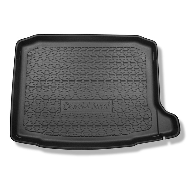 Vasca baule compatibile con Seat Ateca SUV (09.2016-....) - vano inferiore; modelli senza piano di carico regolabile - tappetino per bagagliaio - tappeto bagagliaio per auto