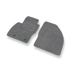 Premium tappetini auto in velluto compatibili con Ford Focus II (2005-2010) - tappeti auto grigio