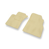Premium tappetini auto in velluto compatibili con Mercedes-Benz Classe M W163 (1997-2005) - tappeti auto beige