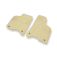 Premium tappetini auto in velluto compatibili con Volkswagen Lupo I (1998-2005) - tappeti auto beige