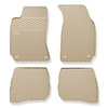 Tappetini auto in gomma compatibili con Volkswagen Passat B5 (1996-2005) - tappeti gomma - beige