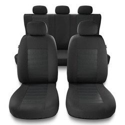 Coprisedili compatibili con Chevrolet Aveo (2002-2019) - fodere sedili universali - set coprisedili auto - MD-4