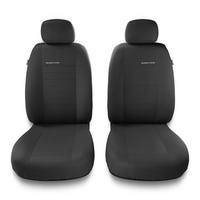 Coprisedili anteriori compatibili con Seat Arona (2017-2019) - fodere sedili universali - set coprisedili auto - 2UNE-4