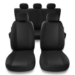 Coprisedili compatibili con Renault Thalia I, II (2001-2012) - fodere sedili universali - set coprisedili auto - PF-G