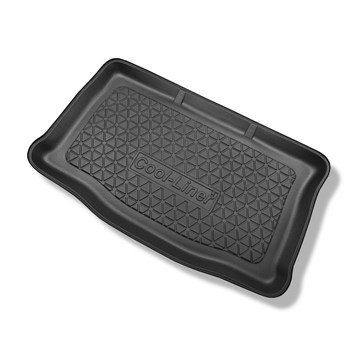 Vasca baule compatibile con Lancia Ypsilon III 846 Hatchback (2011-2018) - tappetino per bagagliaio - tappeto bagagliaio per auto