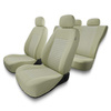 Coprisedili compatibili con Opel Mokka X (2016-2019) - fodere sedili universali - set coprisedili auto - MD-7