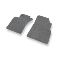 Premium tappetini auto in velluto compatibili con Mercedes-Benz Classe M W163 (1997-2005) - tappeti auto grigio