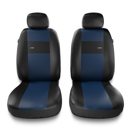 Coprisedili compatibili con Seat Mii (2011-2018) - fodere sedili universali - set coprisedili auto - 2XL-BL