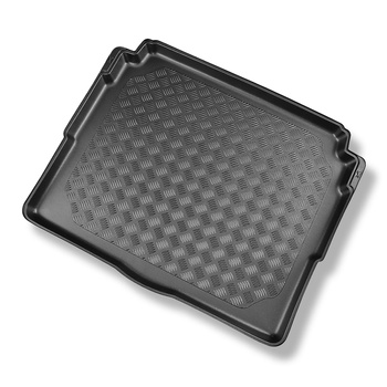 Vasca baule compatibile con Peugeot 3008 II SUV (11.2016-....) - vano inferiore per piano di carico regolabile; per / senza piano di carico regolabile Flex Floor); non per versione ibrida - tappetino per bagagliaio - tappeto bagagliaio per auto