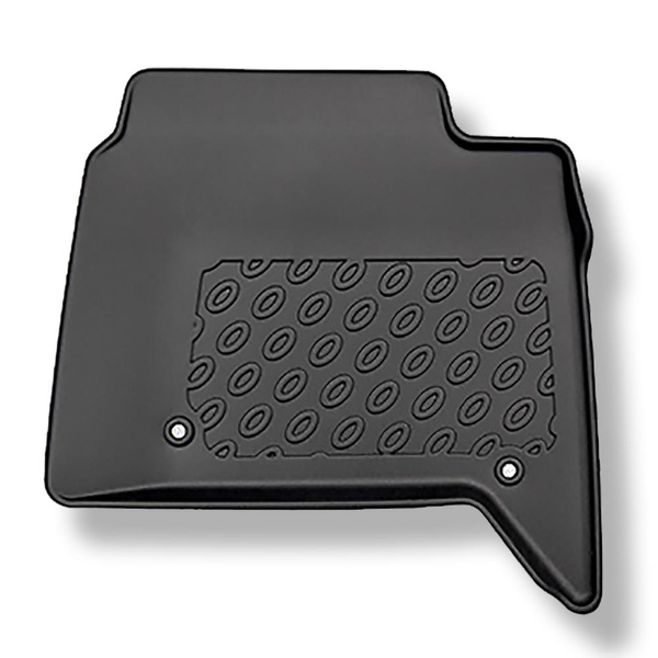 Completo di tappetini e tappetino per bagagliaio TPE per: Land Rover Discovery V 03.2017-.... (SUV) - 5/7 posti; terza fila abbassata