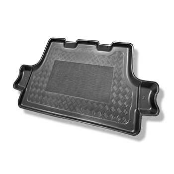 Vasca baule compatibile con Land Rover Discovery I SUV (1989-1998) - 5/7 posti - tappetino per bagagliaio - tappeto bagagliaio per auto