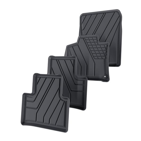 Tappetini Auto in TPE compatibili con Opel Astra L Plug-In Hybrid Sports Tourer (2021-....) - tappeti auto neri
