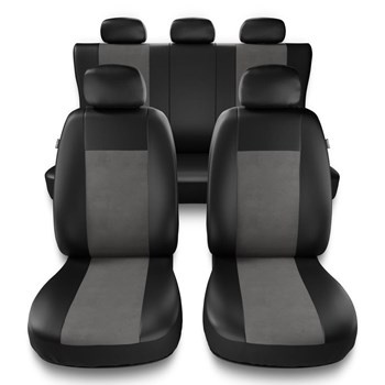 Coprisedili compatibili con Alfa Romeo 156 I, II (1997-2007) - fodere sedili universali - set coprisedili auto - SU-G