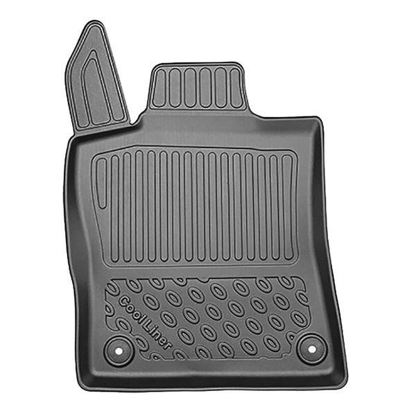 Completo di tappetini e tappetino per bagagliaio TPE per: Peugeot 308 III 12.2021-.... (Hatchback) - non per versione Plug-in ibrida; non per la versione elettrica