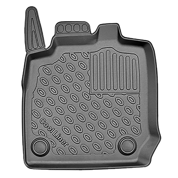 Tappetini Auto in TPE compatibili con Isuzu D-Max Pick-Up (01.2021-....) - tappeti auto neri