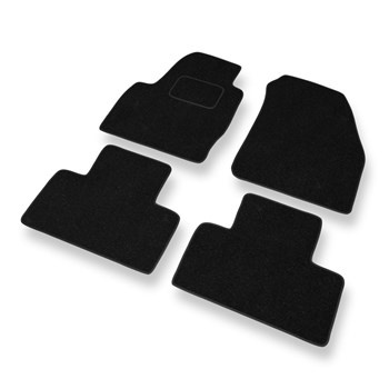 Tappetini in feltro compatibili con Land Rover Range Rover Evoque (2011-2018) - tappeti auto nero