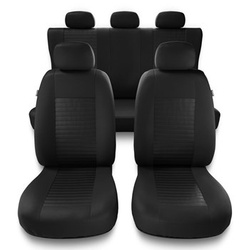 Coprisedili compatibili con Mercedes-Benz Classe C W204, W205, W206 (2006-....) - fodere sedili universali - set coprisedili auto - MD-1