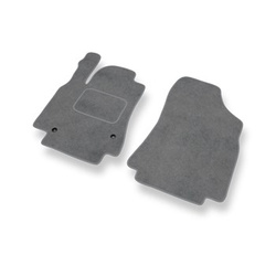 Premium tappetini auto in velluto compatibili con Citroen Berlingo II (2008-2018) - tappeti auto grigio