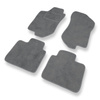 Premium tappetini auto in velluto compatibili con Alfa Romeo 145 I Hatchback (1994-2000) - tappeti auto grigio
