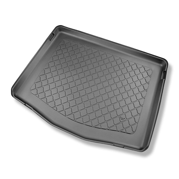 Completo di tappetini e tappetino per bagagliaio TPE per: Ford Mustang Mach-E 05.2021-.... (SUV) - bagagliaio superiore; pavimento mobile nella posizione più alta