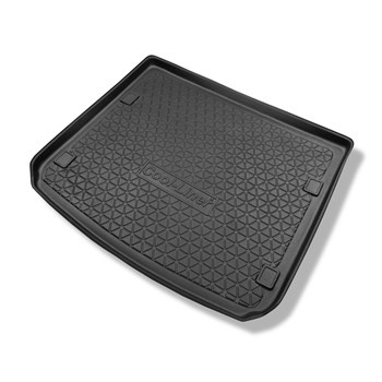 Vasca baule compatibile con Volkswagen Touareg I SUV (11.2002-2010) - tappetino per bagagliaio - tappeto bagagliaio per auto