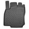 Completo di tappetini e tappetino per bagagliaio TPE PREMIUM per: Volkswagen Touran II 09.2015-.... (Monovolume) - 5/7 posti; 3a fila abbassata