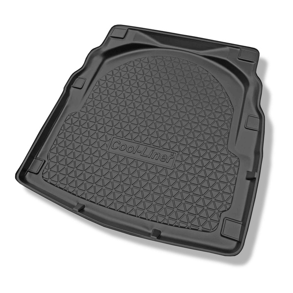 Completo di tappetini e tappetino per bagagliaio TPE PREMIUM per: Mercedes-Benz Classe E W212 03.2009-03.2016 (Berlina) - senza ali; superficie piana