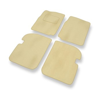 Premium tappetini auto in velluto compatibili con Suzuki Vitara I (1988-1997) - tappeti auto beige