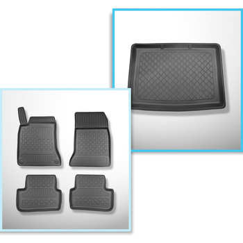 Completo di tappetini e tappetino per bagagliaio TPE per: Mercedes-Benz Classe B