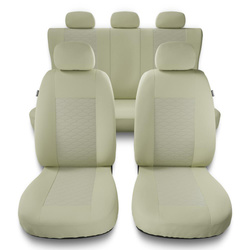 Coprisedili compatibili con Jeep Grand Cherokee I, II, III, IV, V (1992-....) - fodere sedili universali - set coprisedili auto - MD-9
