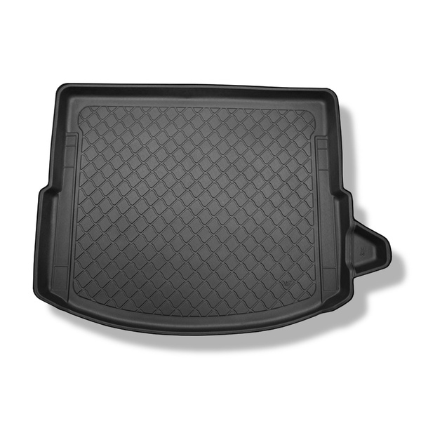 Vasca baule compatibile con Land Rover Discovery Sport L550 SUV (01.2015-....) - 5/7 sedili; sedili 3a fila abbassati; inclusi modelli con guide di fissaggio; vano destro rimovibile; anche Plug-in Hybrid - tappetino per bagagliaio - tappeto bagagliaio per