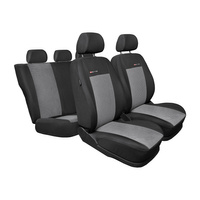 Coprisedili su misura compatibili con Nissan Micra V Hatchback (2017-2023) - fodere sedili - set coprisedili auto - E2