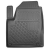 Completo di tappetini e tappetino per bagagliaio TPE PREMIUM per: Volkswagen Sharan I Van (1995-08.2010) - 5/7 posti; 3a fila di sedili rimossa