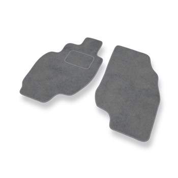 Premium tappetini auto in velluto compatibili con Hyundai Coupe II (1999-2002) - tappeti auto grigio